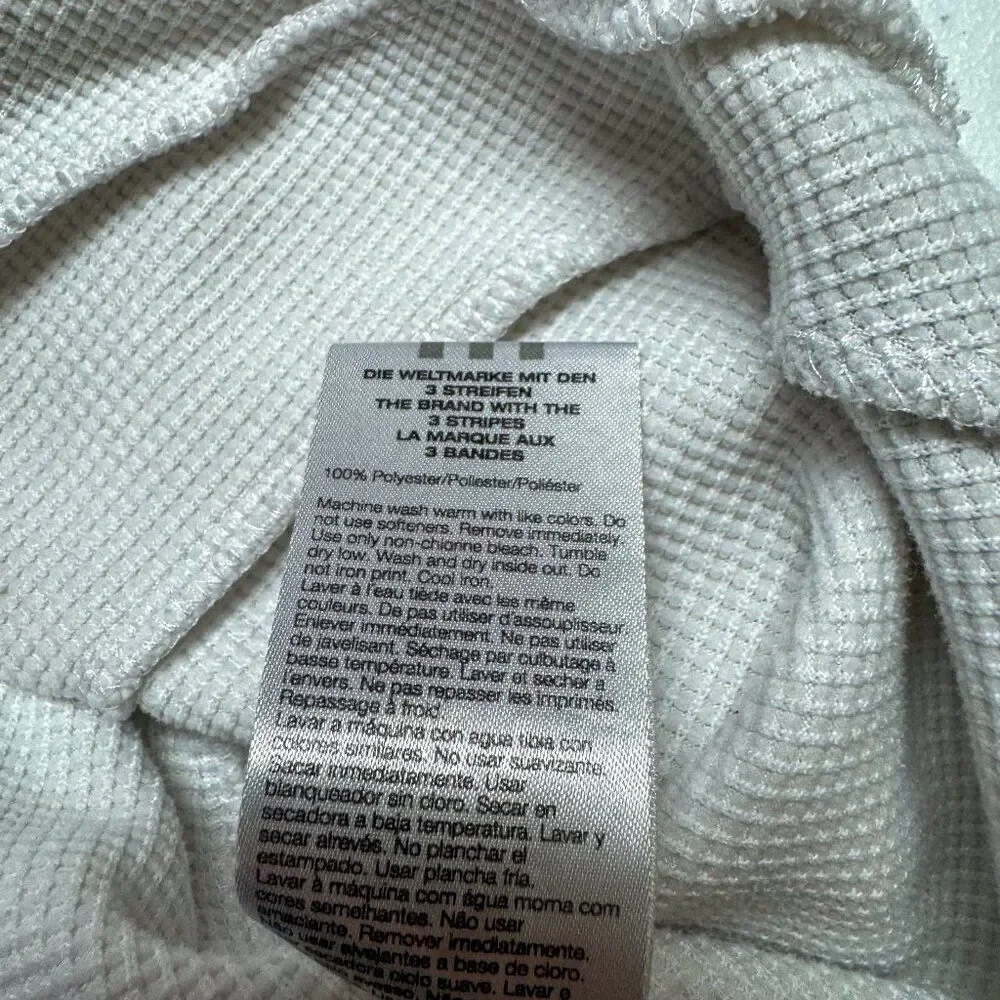 Adidas Climalite Golf Polo‎ Shirt Mens Extra Large White Golfer Soccer Futbol